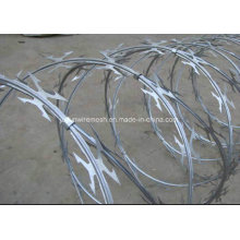 Electric Galvanized/Hot-Dipped Galvanized Razor Barbed Wire